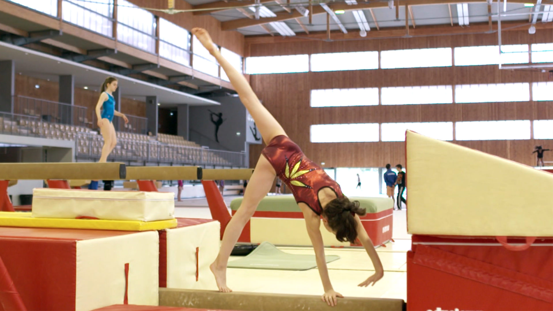 La Gymnastique, une passion, une vie ❤ #pont #poutre