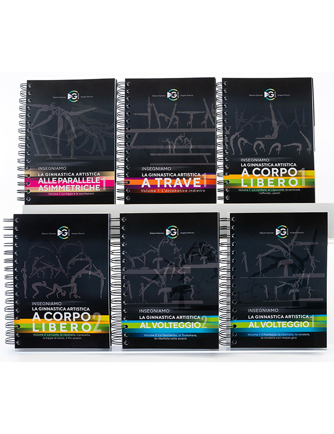 Collezione di 6 libri di ginnastica artistica